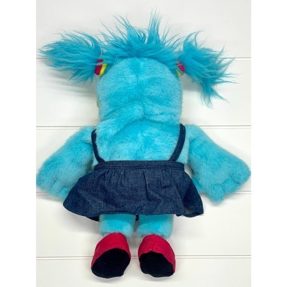 Vintage Anne 14” Mathmatazz Plush‎ Hand Puppet Scott Foresman Addison Wesley Toy - Picture 2 of 4